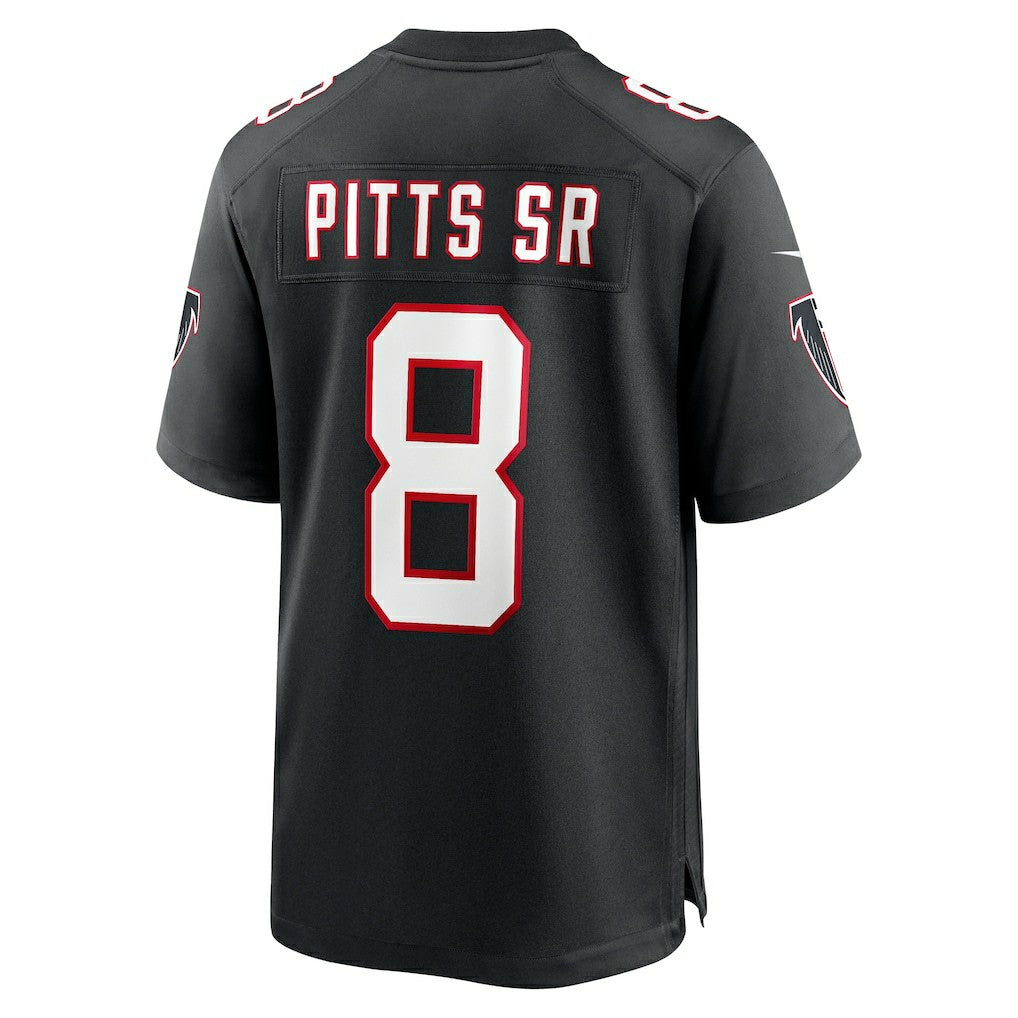 Kyle Pitts Sr. Atlanta Falcons Alternate Game Jersey - Black on sale