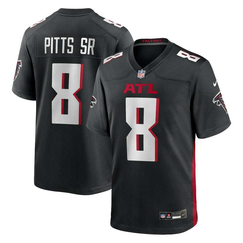 Kyle Pitts Sr. Atlanta Falcons Team Game Jersey - Black on sale