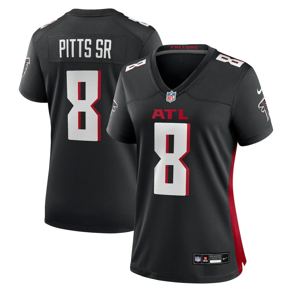 Kyle Pitts Sr. Atlanta Falcons Women's Game Jersey - Black outlet