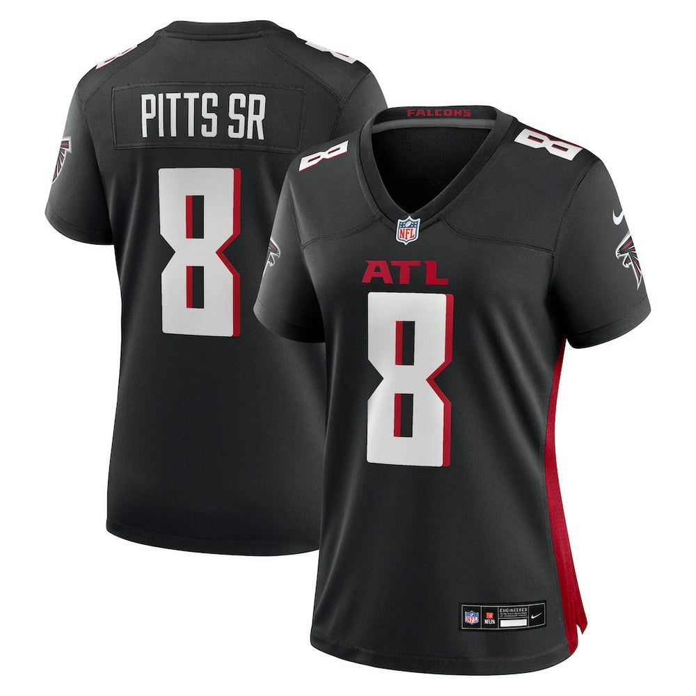 Kyle Pitts Sr. Atlanta Falcons Women's Game Jersey - Black outlet