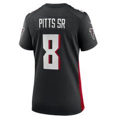 Kyle Pitts Sr. Atlanta Falcons Women's Game Jersey - Black outlet