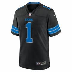 Jameson Williams Detroit Lions Alternate Game Player Jersey - Black discount