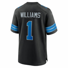 Jameson Williams Detroit Lions Alternate Game Player Jersey - Black discount