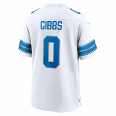 Jahmyr Gibbs Detroit Lions Game Player Jersey - White online