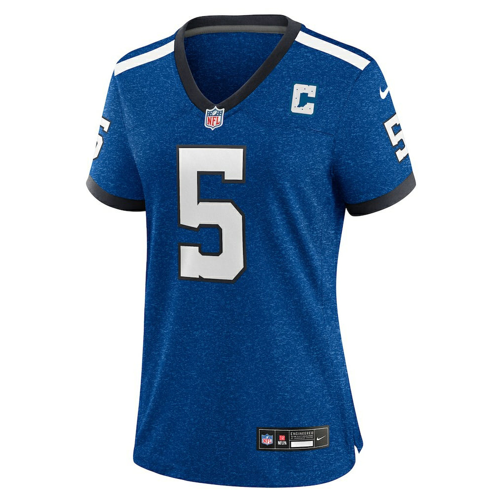 Anthony Richardson Sr. Indianapolis Colts Women's Alternate Indiana Nights Game Jersey - Royal outlet