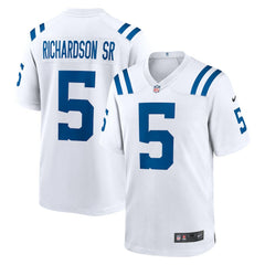 Anthony Richardson Sr. Indianapolis Colts Game Jersey - White discount
