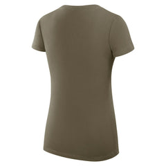 New York Jets G-III 4Her by Carl Banks Women's Super-Slim Fit Lightweight Subtle Football V-Neck T-Shirt - Olive discount
