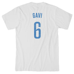 Gavi Barcelona 1863FC Player T-Shirt - White outlet