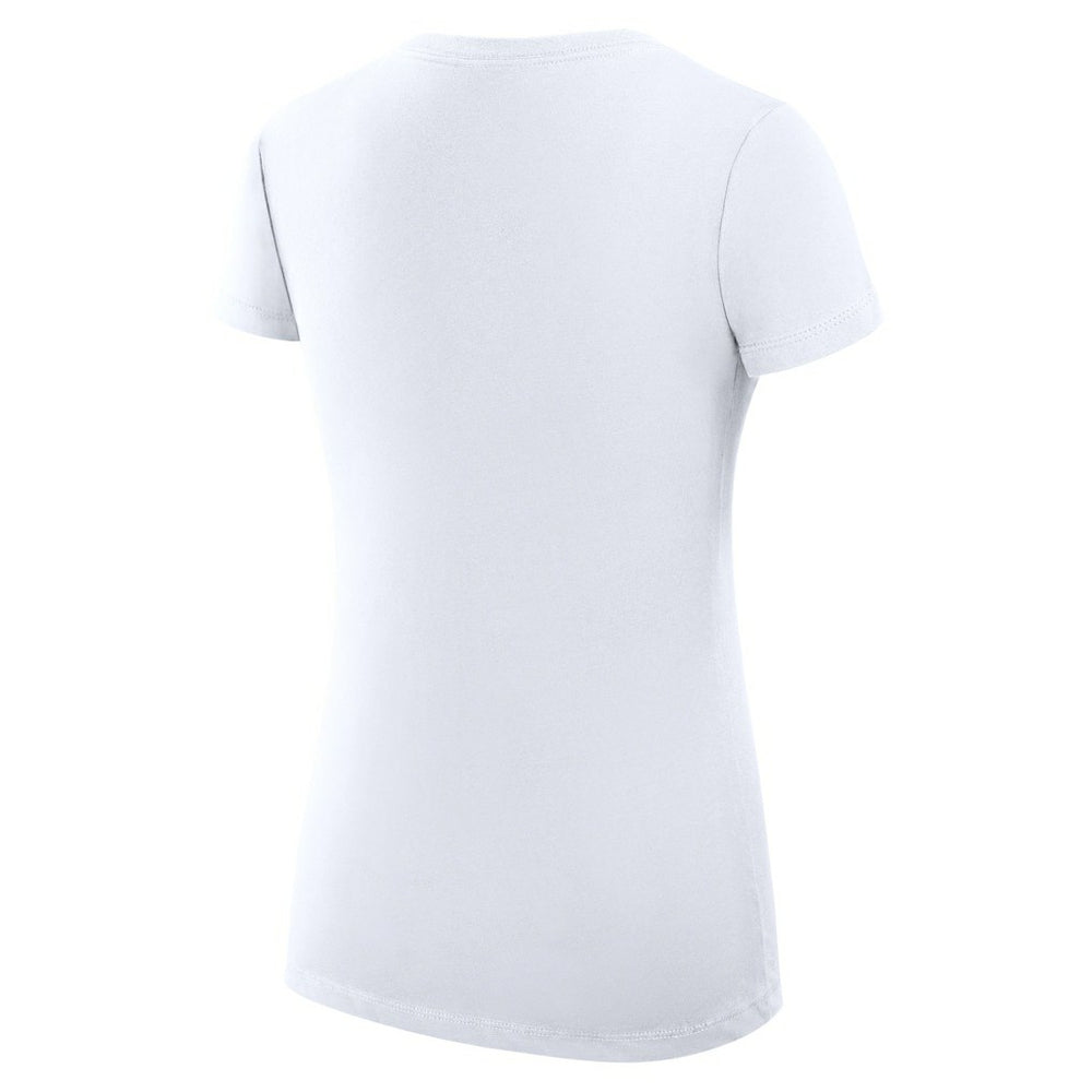 Buffalo Bills G-III 4Her by Carl Banks Women's Super-Slim Fit Lightweight Collage Team V-Neck T-Shirt - White cheap