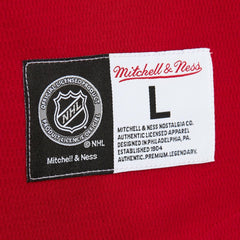 Chicago Blackhawks Mitchell & Ness Thermal Henley Long Sleeve T-Shirt - Red T-shirts