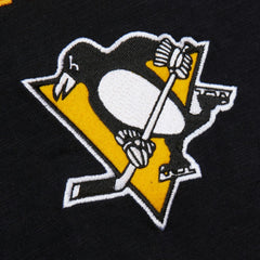 Pittsburgh Penguins Mitchell & Ness Legendary Slub Raglan Long Sleeve T-Shirt - Black/Gold T-shirts