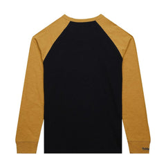 Vegas Golden Knights Mitchell & Ness Legendary Slub Raglan Long Sleeve T-Shirt - Black/Gold T-shirts
