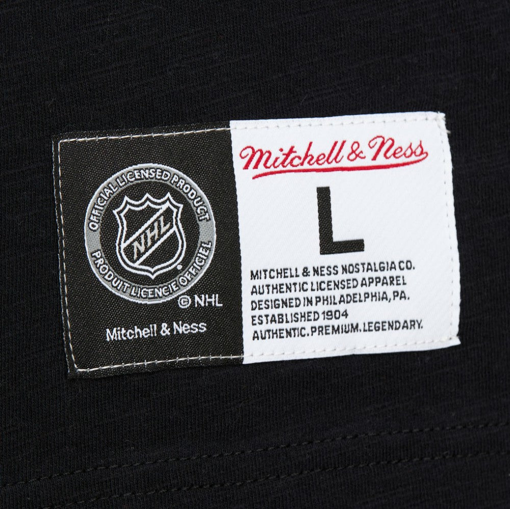 Boston Bruins Mitchell & Ness Legendary Slub Raglan Long Sleeve T-Shirt - Black/Gold T-shirts