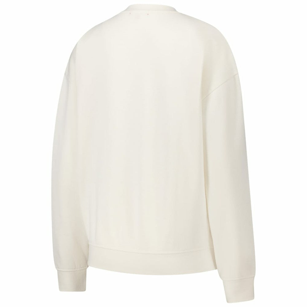 Pittsburgh Penguins Mitchell & Ness Women's Logo 3.0 Pullover Sweatshirt - Cream Sweatshirts