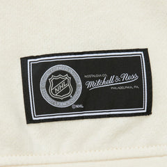 Chicago Blackhawks Mitchell & Ness Women's Logo 3.0 Pullover Sweatshirt - Cream Sweatshirts