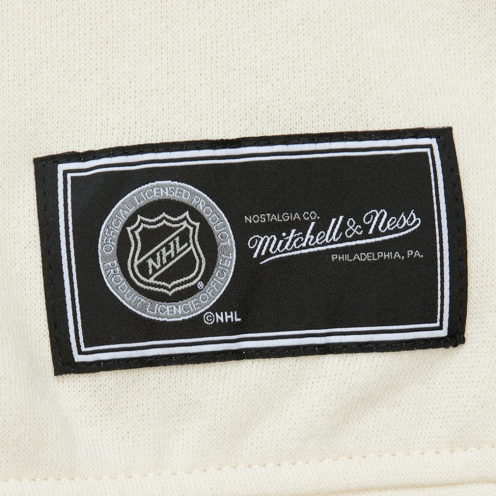 Seattle Kraken Mitchell & Ness Women's Logo 3.0 Pullover Sweatshirt - Cream Sweatshirts