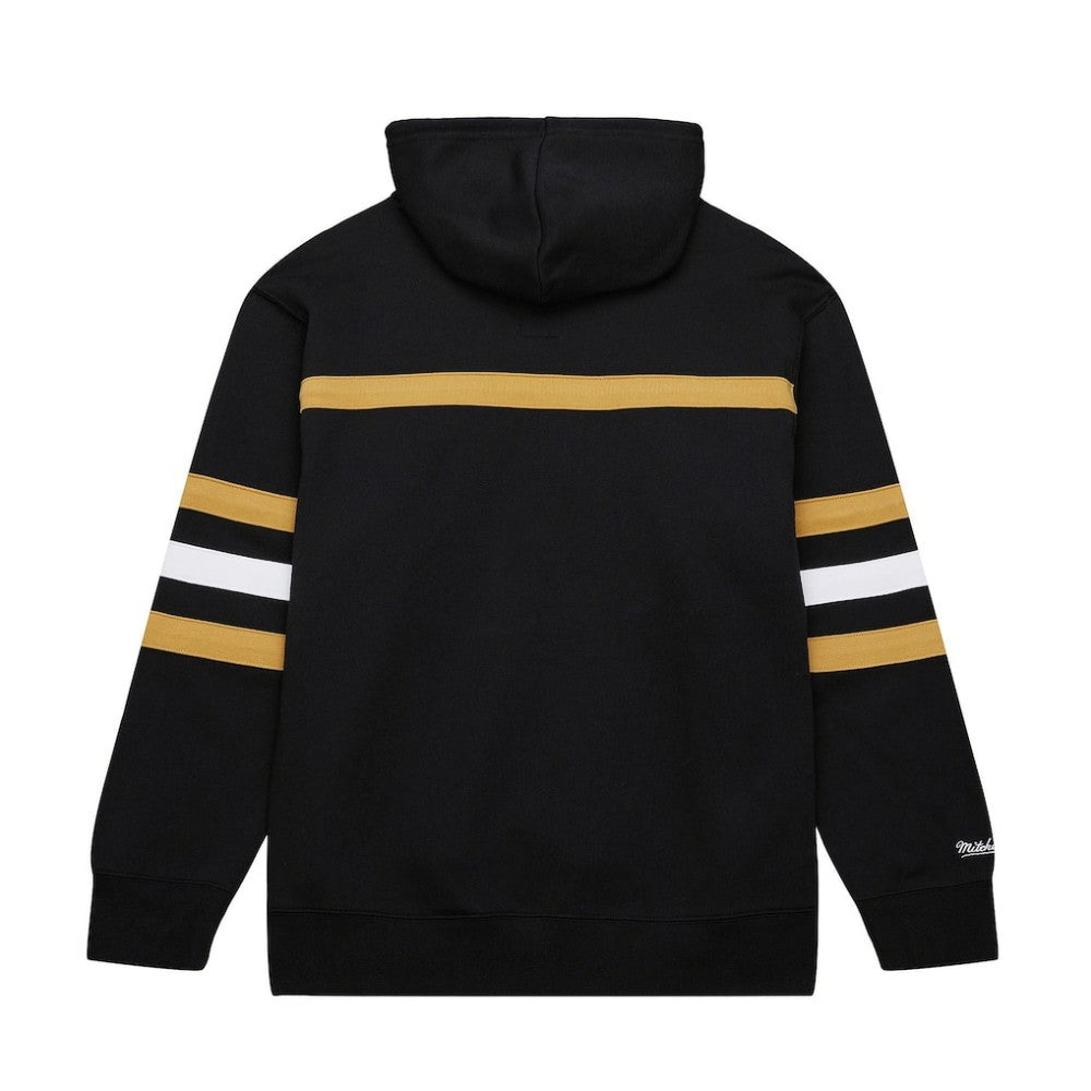 Vegas Golden Knights Mitchell & Ness Head Coach Slogan Pullover Hoodie - Black Hoodies