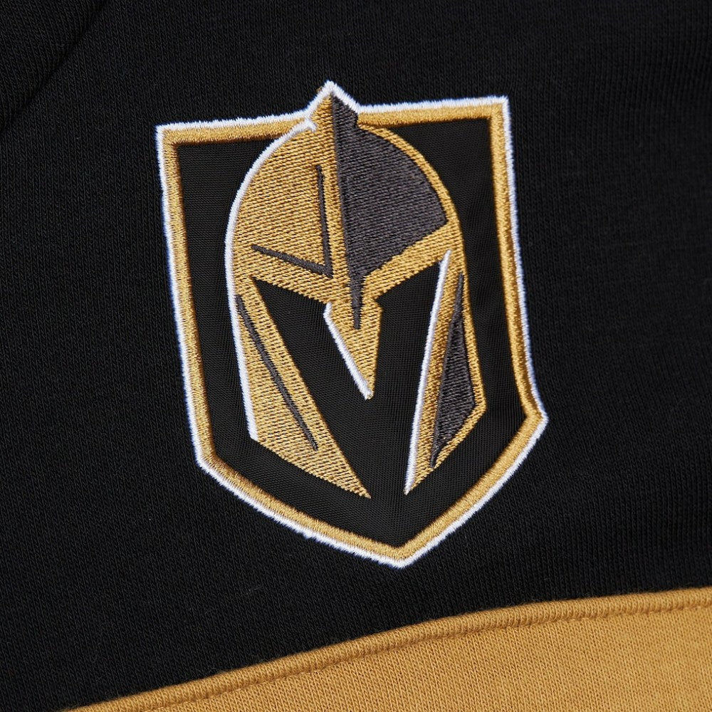 Vegas Golden Knights Mitchell & Ness Head Coach Slogan Pullover Hoodie - Black Hoodies