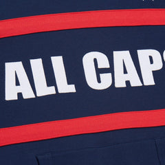 Washington Capitals Mitchell & Ness Head Coach Slogan Pullover Hoodie - Navy Hoodies