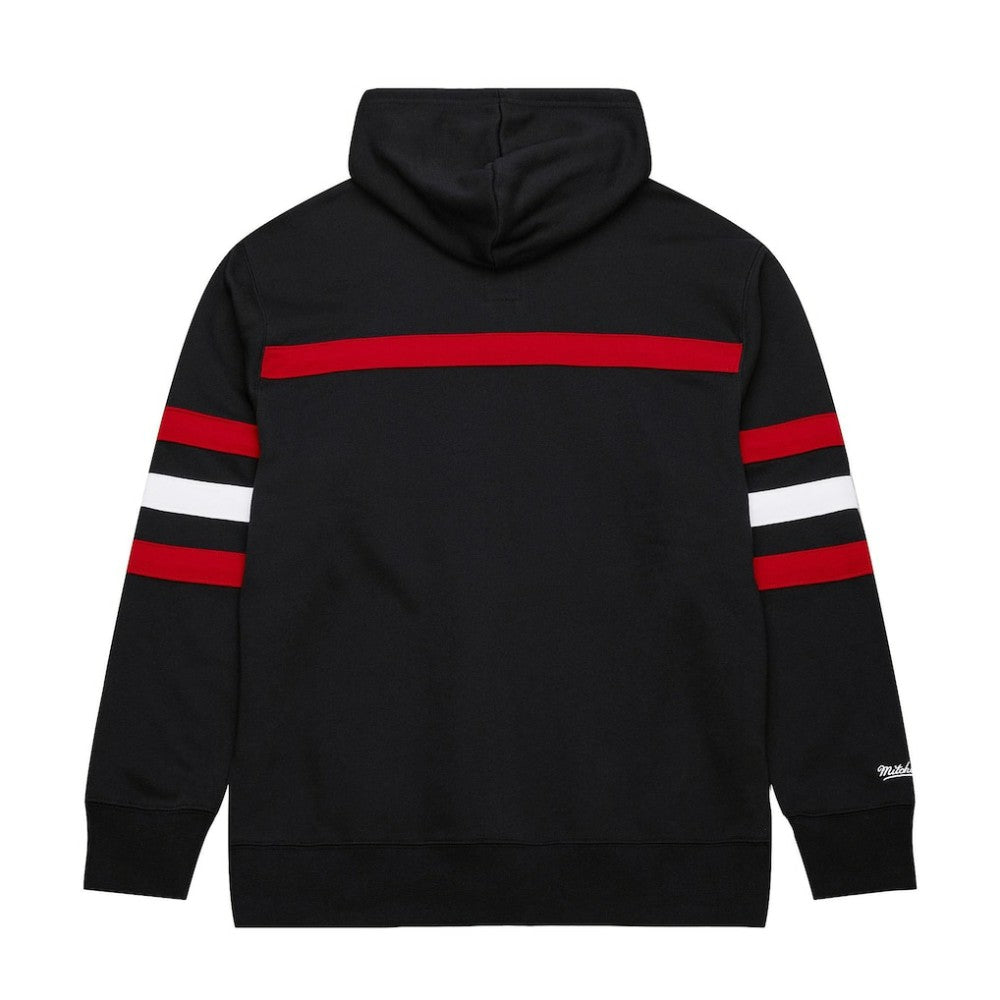 New Jersey Devils Mitchell & Ness Head Coach Slogan Pullover Hoodie - Black Jerseys