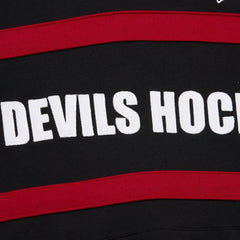 New Jersey Devils Mitchell & Ness Head Coach Slogan Pullover Hoodie - Black Jerseys