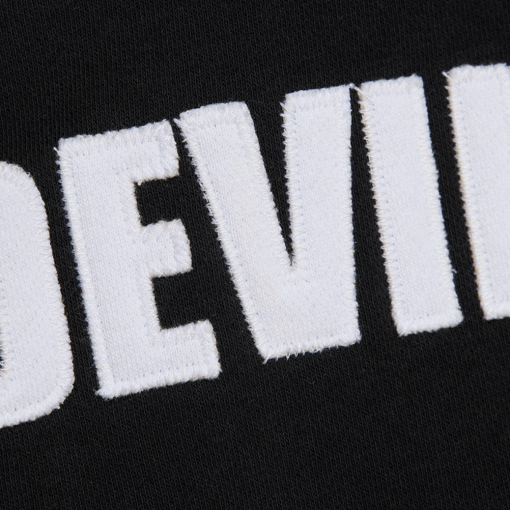 New Jersey Devils Mitchell & Ness Head Coach Slogan Pullover Hoodie - Black Jerseys