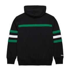Dallas Stars Mitchell & Ness Head Coach Slogan Pullover Hoodie - Black Hoodies