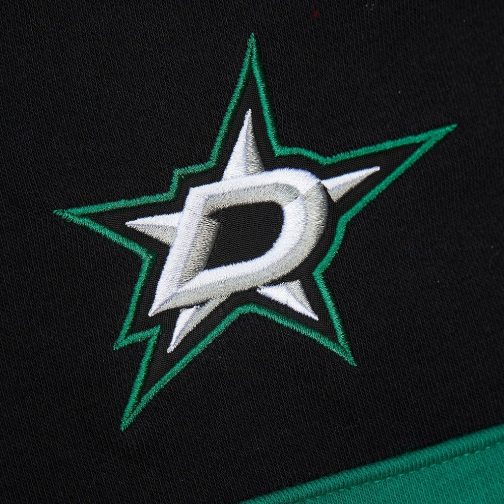 Dallas Stars Mitchell & Ness Head Coach Slogan Pullover Hoodie - Black Hoodies