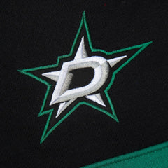 Dallas Stars Mitchell & Ness Head Coach Slogan Pullover Hoodie - Black Hoodies
