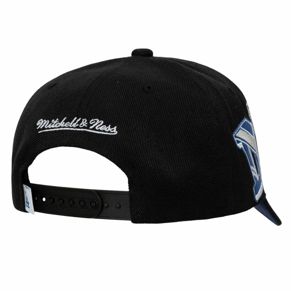 Los Angeles Dodgers Hyper Type Pro Crown Snapback Hat Black