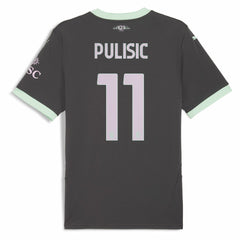 Christian Pulisic AC Milan 2024/25 Third Replica Player Jersey - Charcoal online