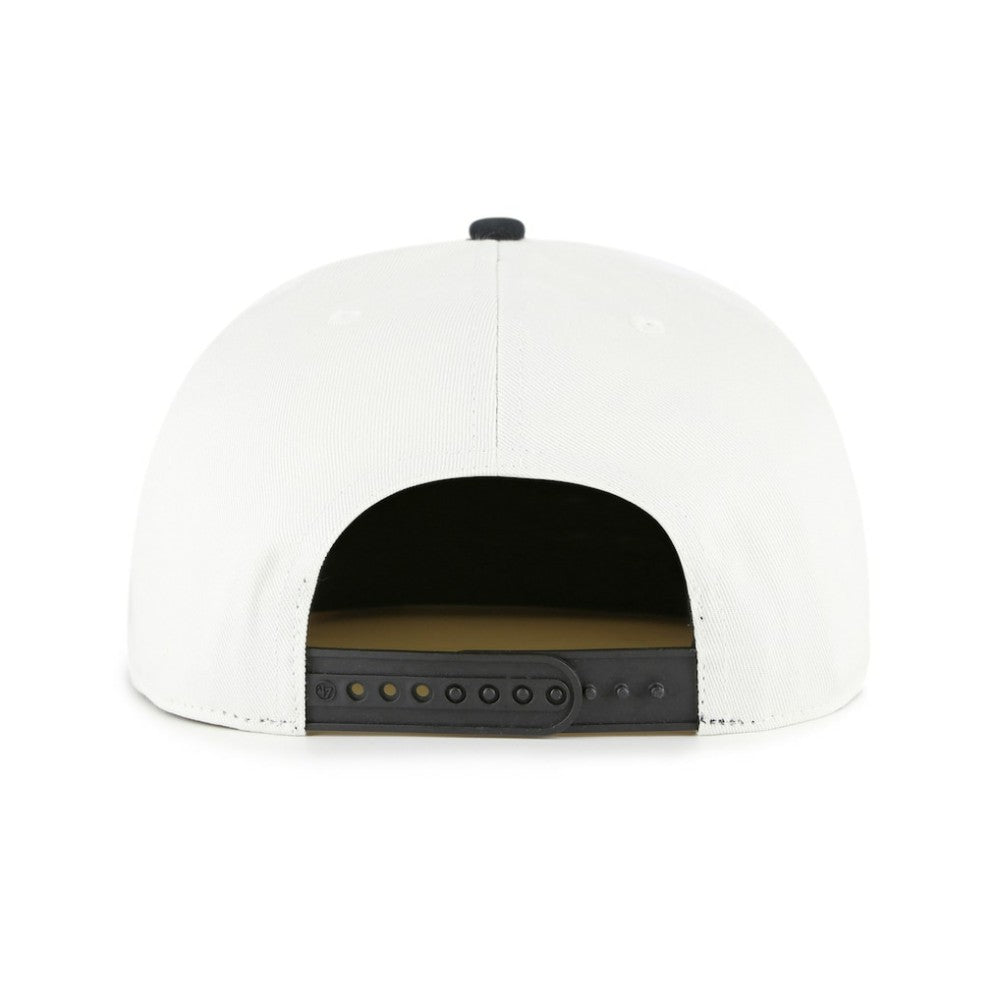 Houston Astros Foundation Captain Snapback Hat White/Black
