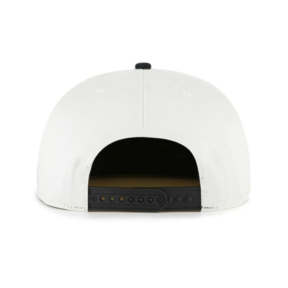 Minnesota Twins Foundation Captain Snapback Hat White/Black