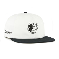 Baltimore Orioles Foundation Captain Snapback Hat White/Black