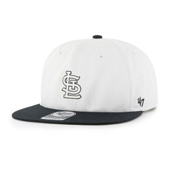 St. Louis Cardinals Foundation Captain Snapback Hat White/Black