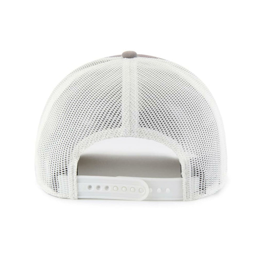Houston Astros Tide Sweep Rope Trucker Adjustable Hat Gray/White