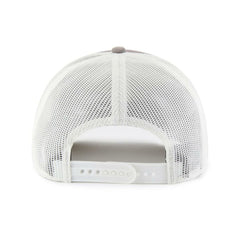 Atlanta Braves Tide Sweep Rope Trucker Adjustable Hat Gray/White