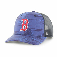 Boston Red Sox Fiji Trucker Adjustable Hat Blue