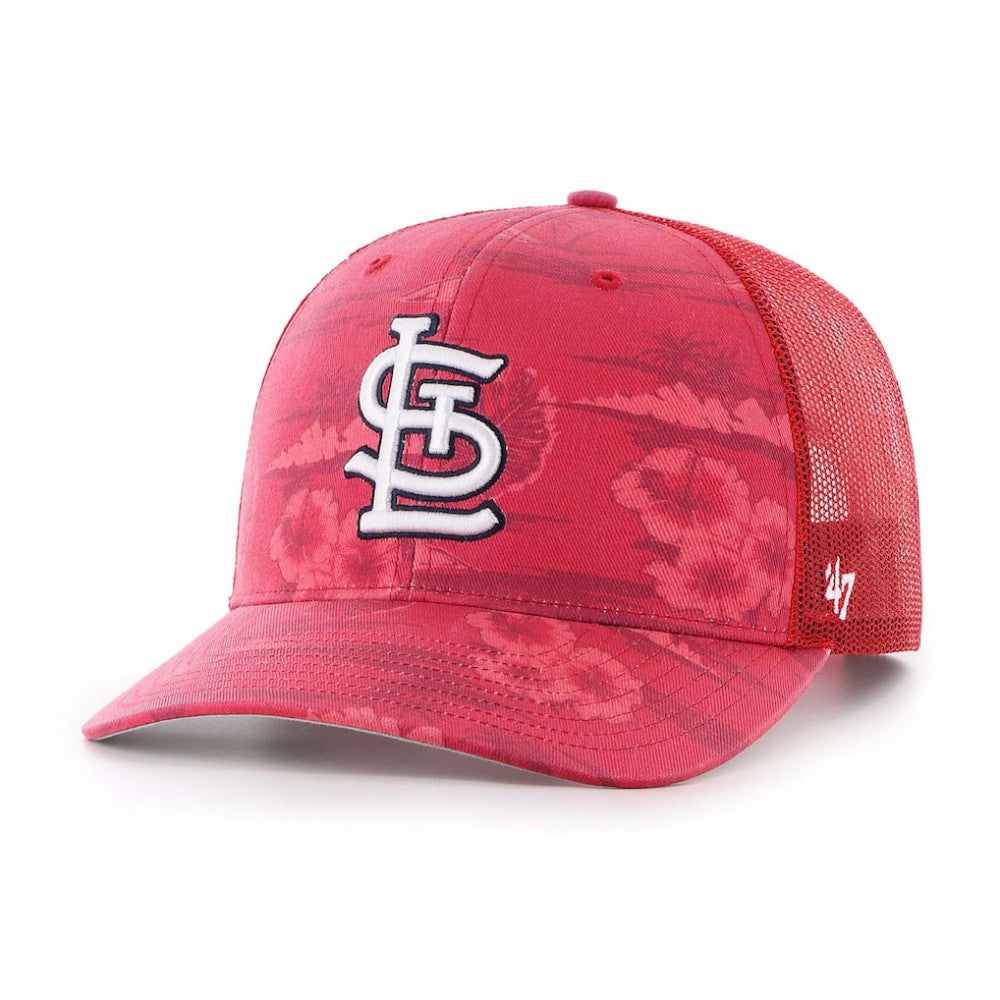 St. Louis Cardinals Fiji Trucker Adjustable Hat Red