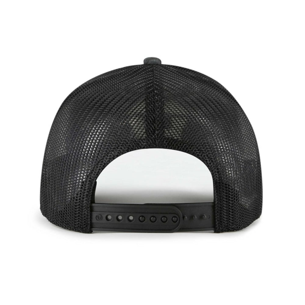Colorado Rockies Fiji Trucker Adjustable Hat Black