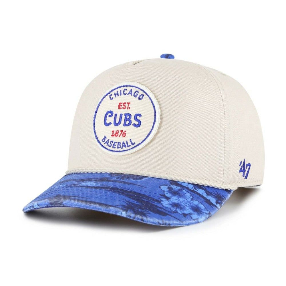Chicago Cubs Fiji Rope Hitch Adjustable Hat Cream/Navy