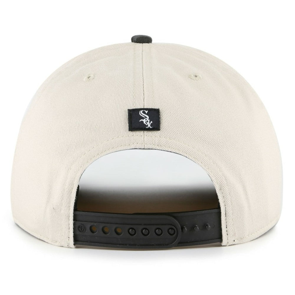Chicago White Sox Fiji Rope Hitch Adjustable Hat Cream/Black