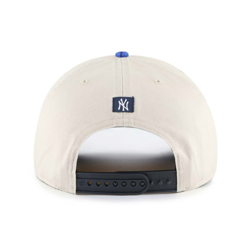 New York Yankees Fiji Rope Hitch Adjustable Hat Cream/Navy