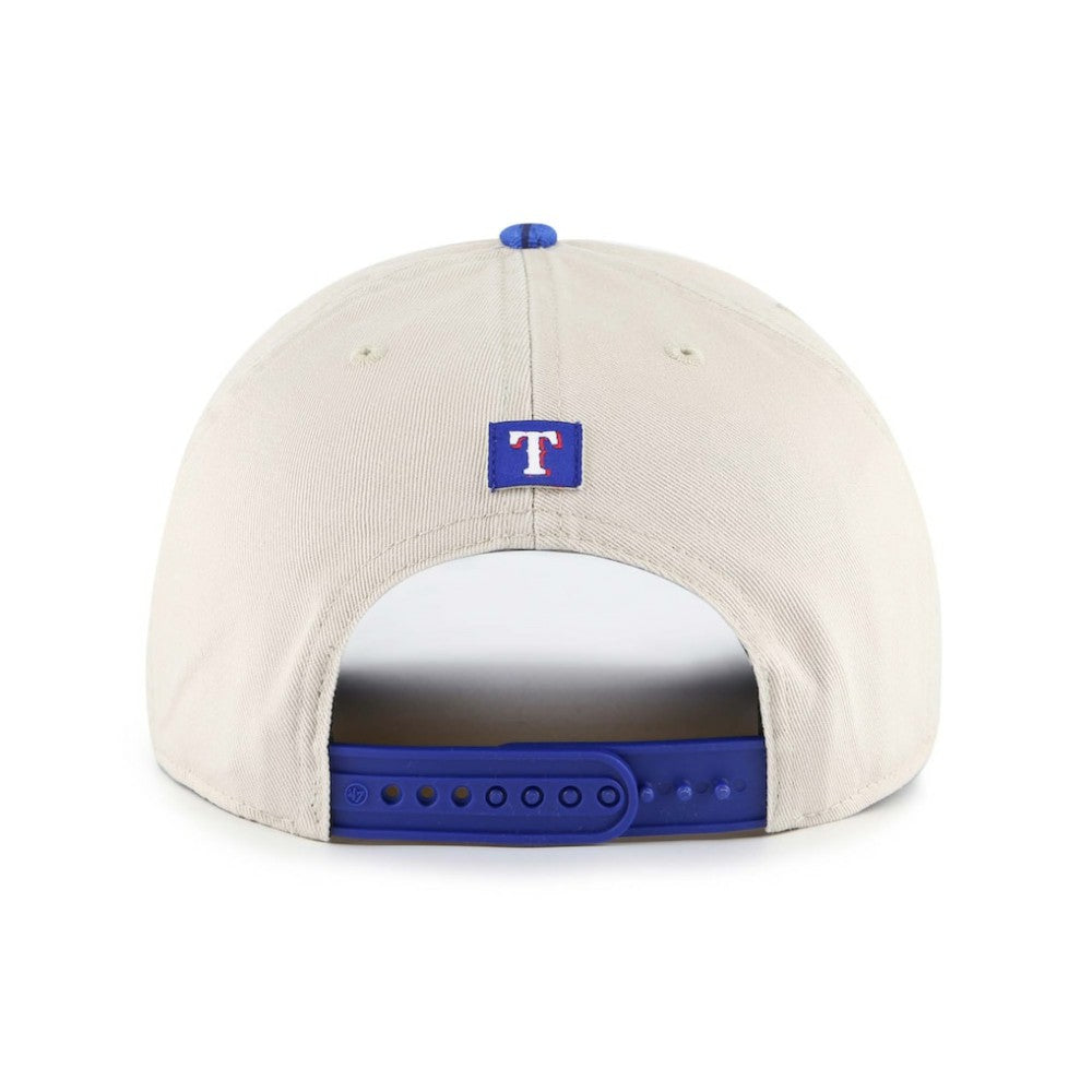 Texas Rangers Fiji Rope Hitch Adjustable Hat Cream/Navy