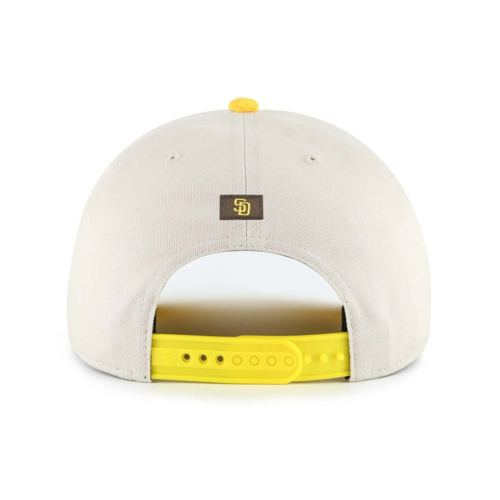 San Diego Padres Fiji Rope Hitch Adjustable Hat Cream/Gold
