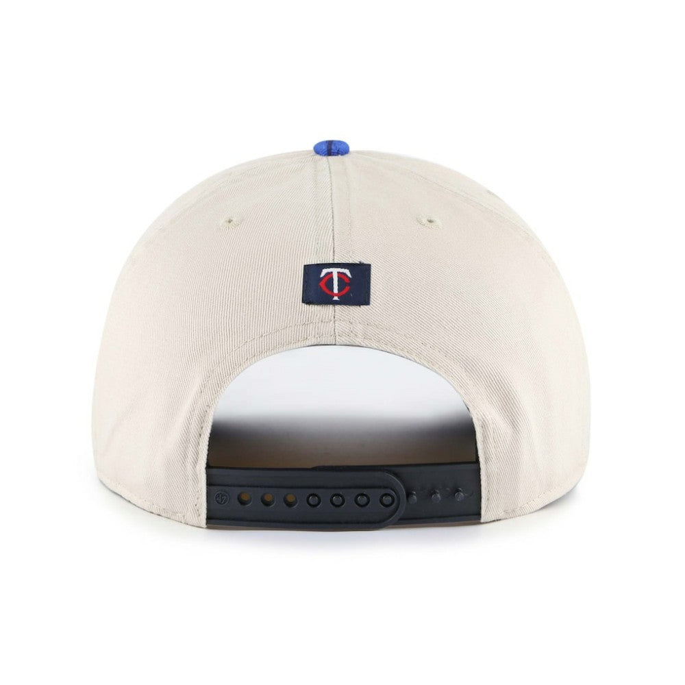 Minnesota Twins Fiji Rope Hitch Adjustable Hat Cream/Navy