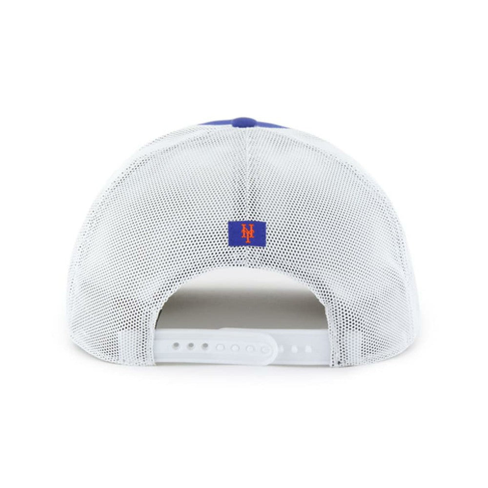 New York Mets Scratch Adjustable Trucker Hat Royal/White