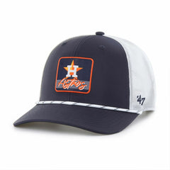Houston Astros Scratch Adjustable Trucker Hat Navy/White