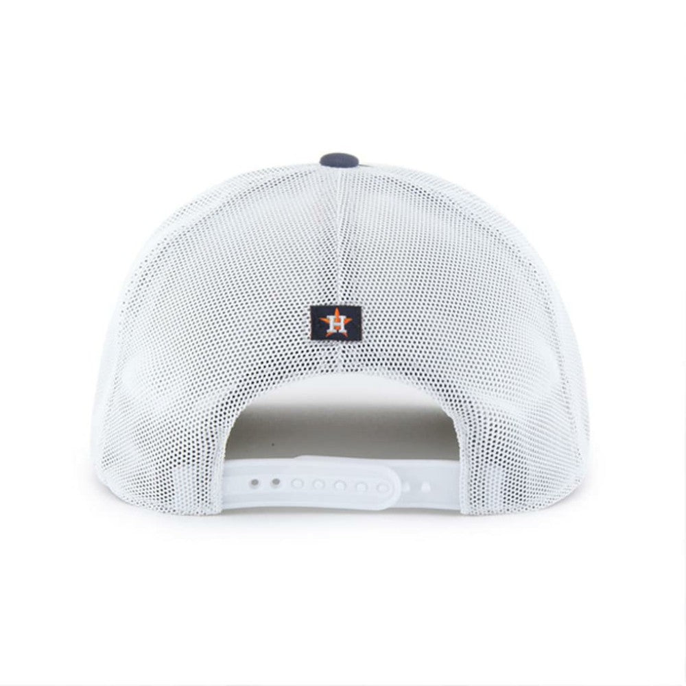 Houston Astros Scratch Adjustable Trucker Hat Navy/White