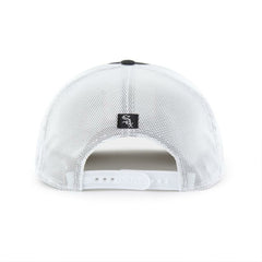 Chicago White Sox Scratch Adjustable Trucker Hat Black/White